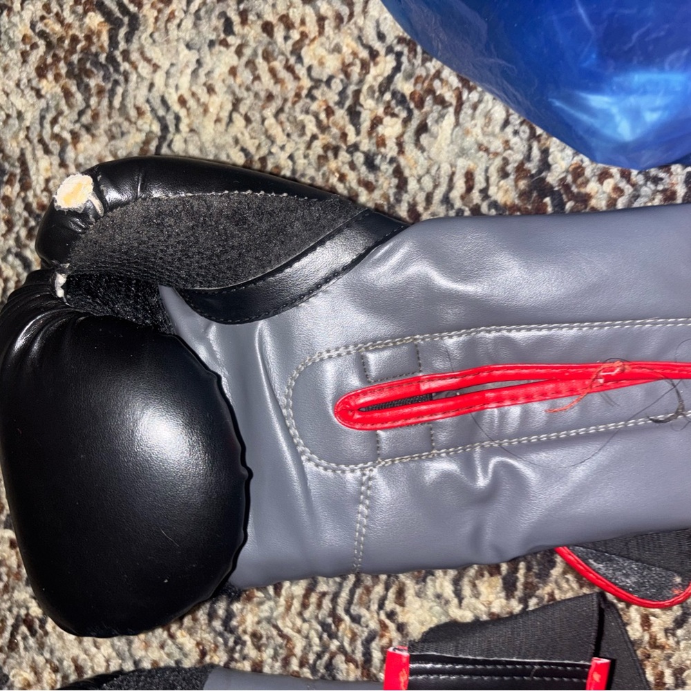 Boxing Essentials Bundle Everlast Boxing Gloves +… - image 4